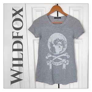 Wildfox Retro Wake Up Or Die Tee Shirt